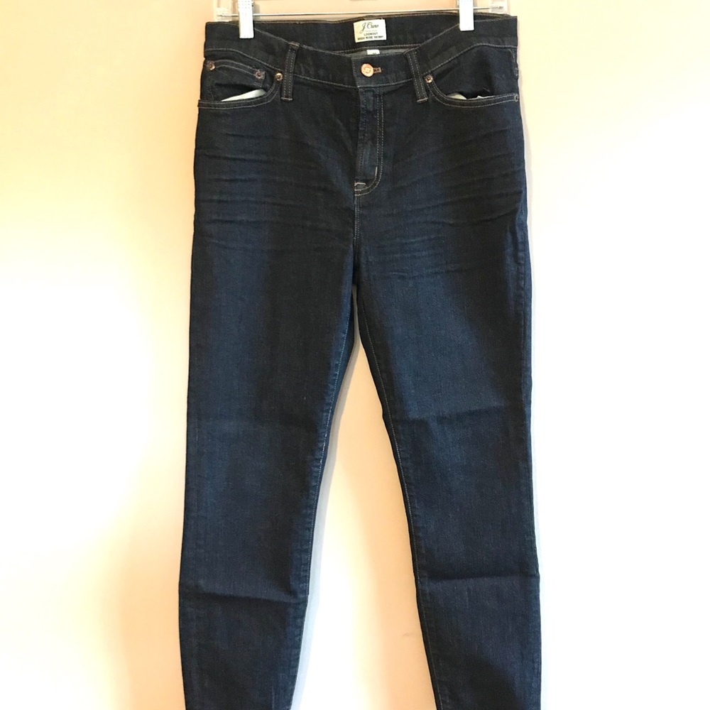 J.Crew High Rise Lookout Skinny Jean